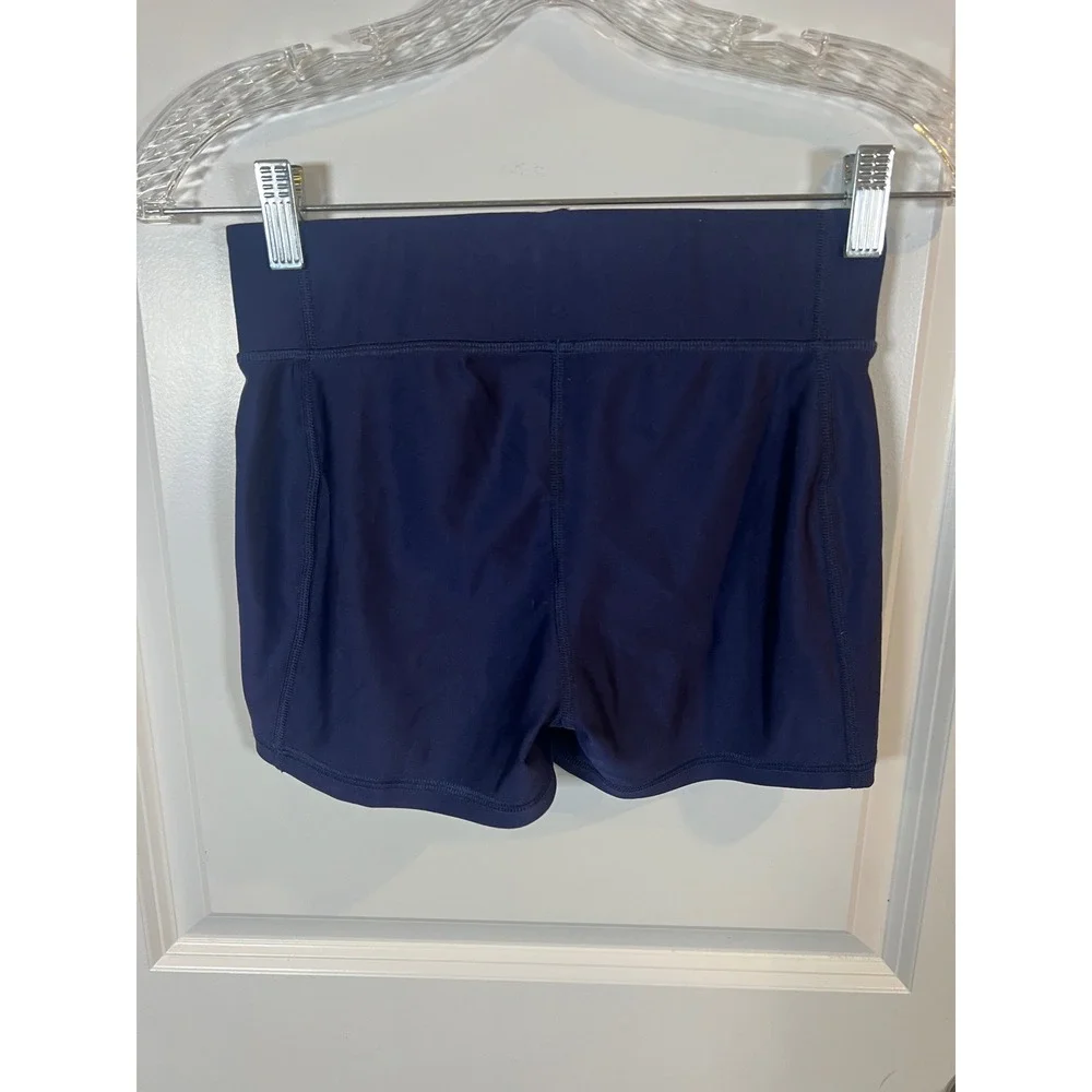 Under Armour Womens Compression Shorts HeatGear Navy Blue‎ Medium